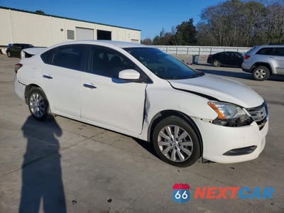 Czwarte zdjęcie samochodu z boku: 2015 NISS SENTRA VIN:3N1AB7AP6FL666197 - miniatura