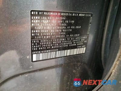 Zdjęcie 13 z 13 samochodu: 2021 VOLKSWAGEN TIGUAN SE VIN:3VV2B7AX6MM053006 - miniatura