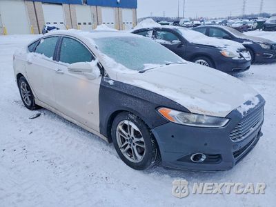 Czwarte zdjęcie samochodu z boku: 2015 FORD FUSION TITANIUM PHEV VIN:3FA6P0SU6FR237709 - miniatura