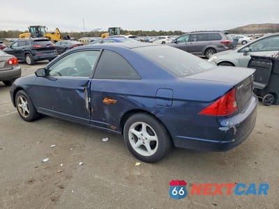 Drugie zdjęcie samochodu z przodu: 2002 HONDA CIVIC EX VIN:1HGEM22922L054937 - miniatura
