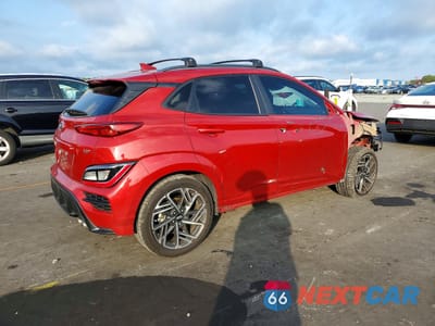 Trzecie zdjęcie samochodu z tyłu: 2023 HYUNDAI KONA N LINE VIN:KM8K33A38PU942399 - miniatura