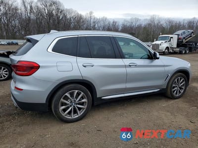 Trzecie zdjęcie samochodu z tyłu: 2019 BMW X3 XDRIVE30I VIN:5UXTR9C55KLE21763 - miniatura