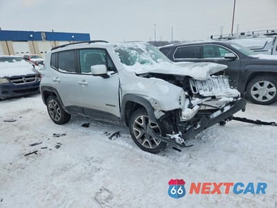 Czwarte zdjęcie samochodu z boku: 2017 JEEP RENEGADE LATITUDE VIN:ZACCJBBB1HPF56098 - miniatura