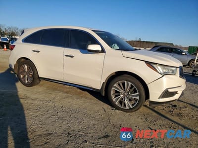 Czwarte zdjęcie samochodu z boku: 2017 ACURA MDX TECHNOLOGY VIN:5FRYD3H52HB003373 - miniatura