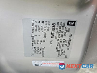 Zdjęcie 12 z 12 samochodu: 2007 CHEVROLET SUBURBAN C1500 VIN:1GNFC160X7J237654 - miniatura