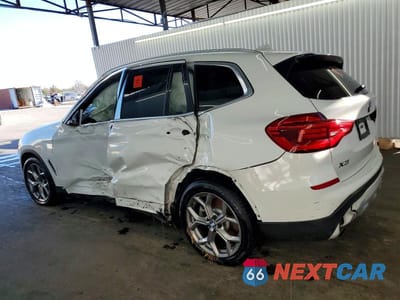 Drugie zdjęcie samochodu z przodu: 2020 BMW X3 SDRIVE30I VIN:5UXTY3C09L9B46417 - miniatura