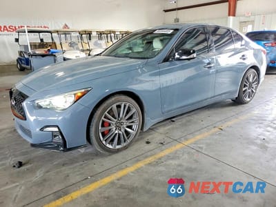 2021 INFINITI Q50 RED SPORT 400 JN1FV7DR7MM881004 - główne zdjęcie licytacji z USA - miniatura