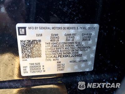 Zdjęcie 14 z 14 samochodu: 2019 GMC TERRAIN SLT VIN:3GKALPEX6KL229402 - miniatura