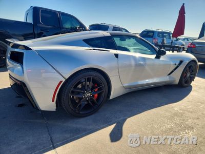 Trzecie zdjęcie samochodu z tyłu: 2014 CHEVROLET CORVETTE STINGRAY Z51 3LT VIN:1G1YM2D70E5125920 - miniatura