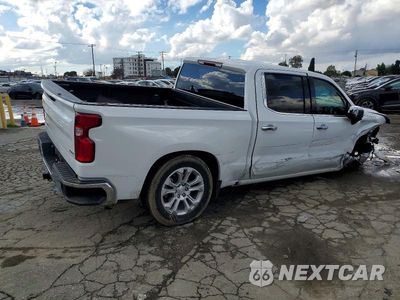 Trzecie zdjęcie samochodu z tyłu: 2023 CHEVROLET SILVERADO C1500 LTZ VIN:2GCPAEED4P1105627 - miniatura