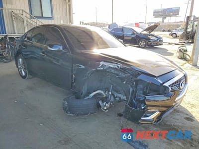Czwarte zdjęcie samochodu z boku: 2024 INFINITI Q50 LUXE VIN:JN1EV7BP3RM601132 - miniatura