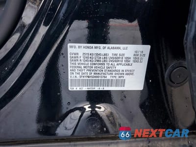 Zdjęcie 14 z 14 samochodu: 2019 HONDA PILOT EXL VIN:5FNYF5H53KB013764 - miniatura