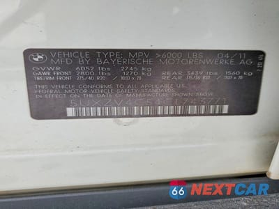 Zdjęcie 13 z 13 samochodu: 2012 BMW X5 XDRIVE35I VIN:5UXZV4C54CL743771 - miniatura