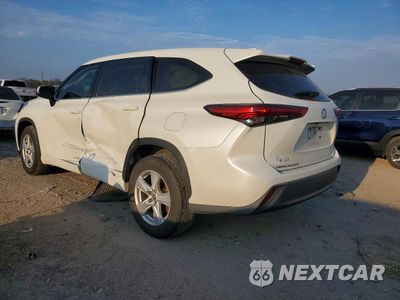 Drugie zdjęcie samochodu z przodu: 2021 TOYOTA HIGHLANDER L VIN:5TDCZRAH9MS521880 - miniatura