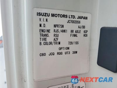 Zdjęcie 13 z 13 samochodu: 2012 ISUZU NPR HD BOX TRUCK VIN:JALC4W160C7002056 - miniatura