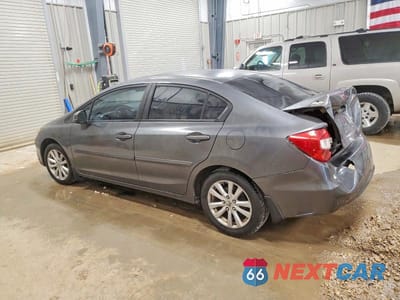 Drugie zdjęcie samochodu z przodu: 2012 HONDA CIVIC EX VIN:2HGFB2F88CH306989 - miniatura