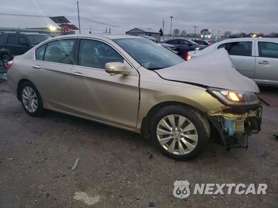 Czwarte zdjęcie samochodu z boku: 2014 HONDA ACCORD EXL VIN:1HGCR2F85EA102800 - miniatura