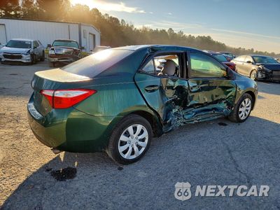 Trzecie zdjęcie samochodu z tyłu: 2014 TOYOTA COROLLA L VIN:5YFBURHEXEP021744 - miniatura