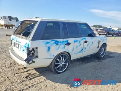 Trzecie zdjęcie samochodu z tyłu: 2004 LAND ROVER RANGE ROVER HSE VIN:SALME11434A173692 - miniatura