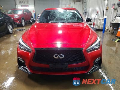 Piąte zdjęcie samochodu w środku: 2021 INFINITY Q50 RED SPORT 400 VIN:JN1FV7DR1MM880043 - miniatura
