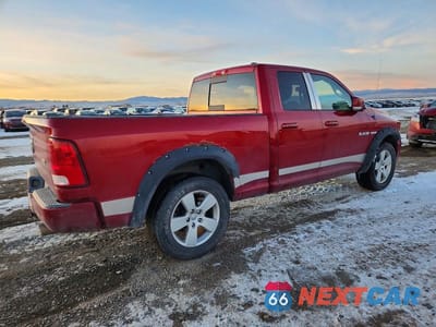Trzecie zdjęcie samochodu z tyłu: 2010 DODGE RAM 1500 VIN:1D7RV1GT7AS106438 - miniatura
