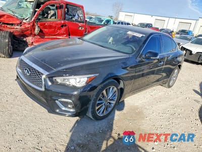 2023 INFINITI Q50 LUXE JN1EV7BR9PM542652 - główne zdjęcie licytacji z USA - miniatura