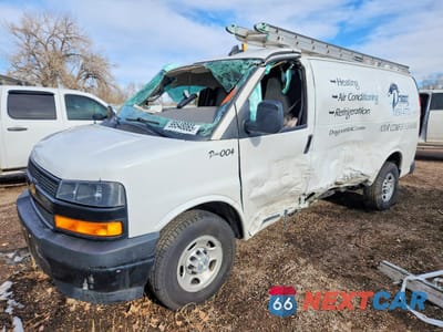 2023 CHEVROLET EXPRESS G2500 UTILITY / SERVICE VAN 1GCWGAFP6P1122639 - główne zdjęcie licytacji z USA - miniatura