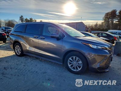 Czwarte zdjęcie samochodu z boku: 2022 TOYOTA SIENNA LE VIN:5TDKRKEC9NS116833 - miniatura