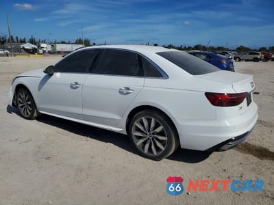 Drugie zdjęcie samochodu z przodu: 2022 AUDI A4 PREMIUM PLUS 40 VIN:WAUBBAF48NA024791 - miniatura