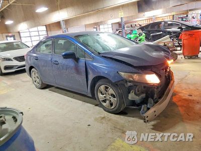 Czwarte zdjęcie samochodu z boku: 2015 HONDA CIVIC LX VIN:19XFB2F57FE096096 - miniatura