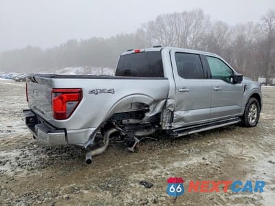 Trzecie zdjęcie samochodu z tyłu: 2025 FORD F150 XLT VIN:1FTFW3L85SKE20002 - miniatura