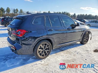 Trzecie zdjęcie samochodu z tyłu: 2022 BMW X3 XDRIVE30I VIN:5UX53DP09N9N04980 - miniatura