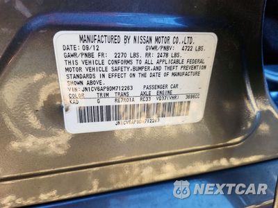 Zdjęcie 12 z 13 samochodu: 2013 INFINITI G37 BASE VIN:JN1CV6AP9DM712263 - miniatura