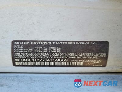 Zdjęcie 12 z 12 samochodu: 2018 BMW 330E VIN:WBA8E1C55JA159669 - miniatura