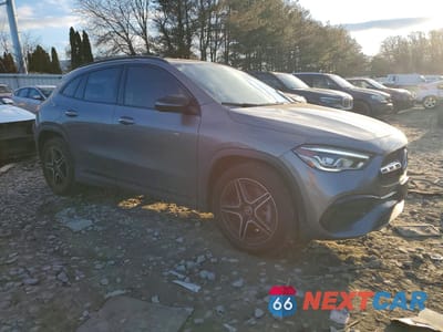 Czwarte zdjęcie samochodu z boku: 2022 MERCEDES-BENZ GLA 250 4MATIC VIN:W1N4N4HB5NJ338939 - miniatura