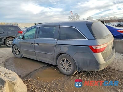 Drugie zdjęcie samochodu z przodu: 2013 HONDA ODYSSEY EXL VIN:5FNRL5H61DB034069 - miniatura