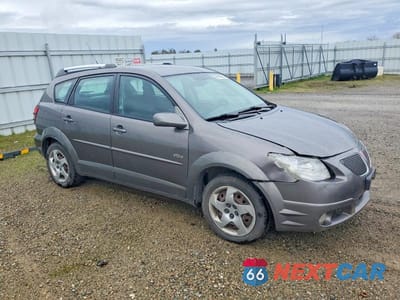Czwarte zdjęcie samochodu z boku: 2005 PONTIAC VIBE BASE VIN:5Y2SL638X5Z412725 - miniatura