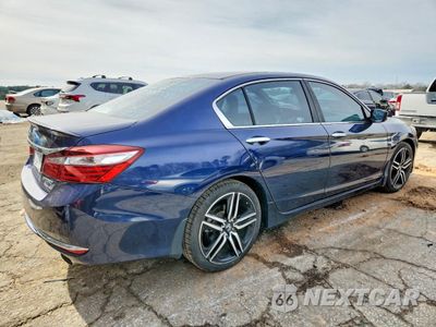 Trzecie zdjęcie samochodu z tyłu: 2016 HONDA ACCORD SPORT VIN:1HGCR2F58GA082163 - miniatura
