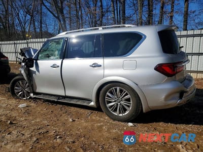 Drugie zdjęcie samochodu z przodu: 2019 INFINITI QX80 LUXE VIN:JN8AZ2NF6K9686647 - miniatura