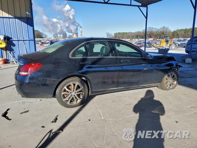 Trzecie zdjęcie samochodu z tyłu: 2015 MERCEDES-BENZ C 300 4MATIC VIN:55SWF4KB4FU027855 - miniatura