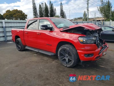 Czwarte zdjęcie samochodu z boku: 2022 RAM 1500 BIG HORN/LONE STAR VIN:1C6RREFG7NN253137 - miniatura