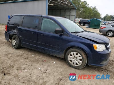 Czwarte zdjęcie samochodu z boku: 2016 DODGE GRAND CARAVAN SE VIN:2C4RDGBG6GR114308 - miniatura