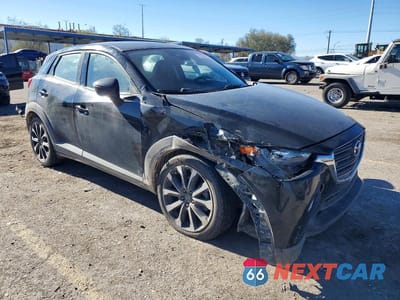 Czwarte zdjęcie samochodu z boku: 2019 MAZDA CX-3 TOURING VIN:JM1DKFC71K0429352 - miniatura