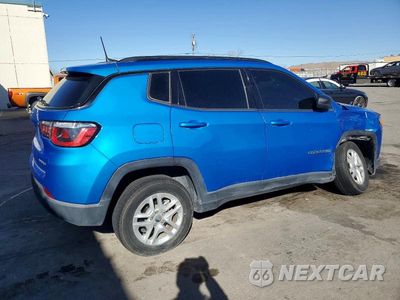 Trzecie zdjęcie samochodu z tyłu: 2018 JEEP COMPASS SPORT VIN:3C4NJDAB0JT230281 - miniatura