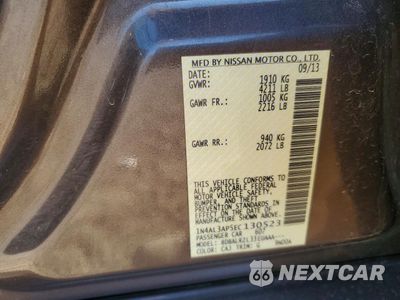 Zdjęcie 12 z 13 samochodu: 2014 NISSAN ALTIMA 2.5 VIN:1N4AL3AP5EC130523 - miniatura