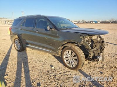 Czwarte zdjęcie samochodu z boku: 2022 FORD EXPLORER KING RANCH VIN:1FM5K8LC5NGC46864 - miniatura