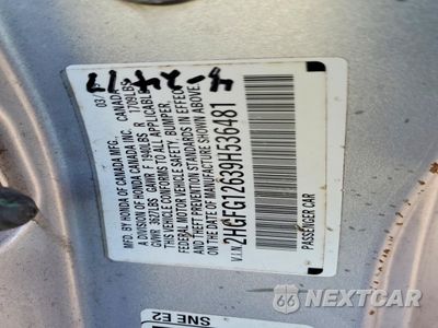 Zdjęcie 12 z 12 samochodu: 2009 HONDA CIVIC LX VIN:2HGFG12639H536481 - miniatura