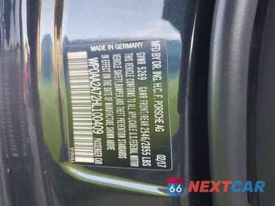 Zdjęcie 12 z 12 samochodu: 2017 PORSCHE PANAMERA 2 VIN:WP0AA2A72HL100409 - miniatura