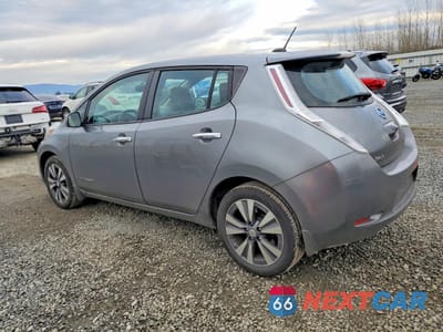 Drugie zdjęcie samochodu z przodu: 2015 NISSAN LEAF S VIN:1N4AZ0CP6FC304546 - miniatura