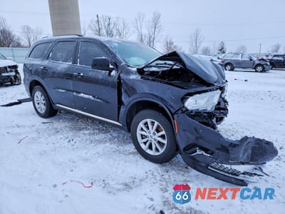 Czwarte zdjęcie samochodu z boku: 2024 DODGE DURANGO SXT VIN:1C4RDJAG7RC114893 - miniatura